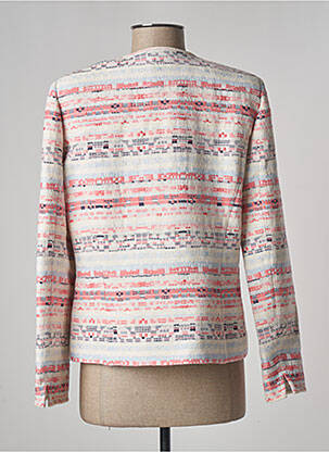 Veste casual epaulette rose WEINBERG femme