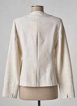Veste casual epaulette beige WEINBERG femme