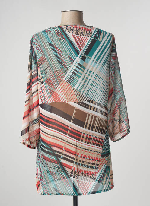 Gilet manches longues bleu WEINBERG pour femme