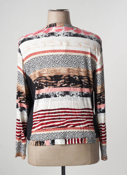 Gilet manches longues beige PAUPORTÉ pour femme