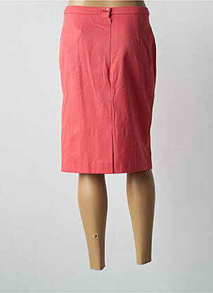 Jupe mi-longue stretch orange WEINBERG femme