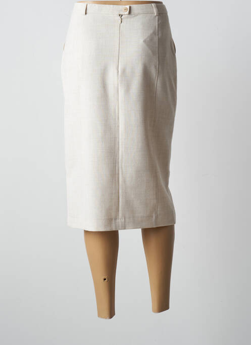 Jupe mi-longue beige WEINBERG pour femme