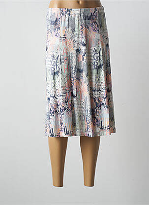 Jupe mi-longue stretch blanc PAUPORTÉ femme