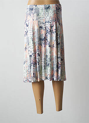 Jupe mi-longue stretch blanc PAUPORTÉ femme