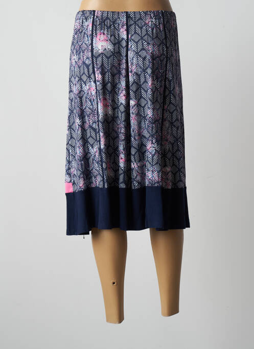 Jupe mi-longue bleu PAUPORTÉ pour femme