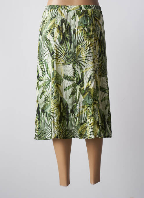 Jupe mi-longue vert PAUPORTÉ pour femme