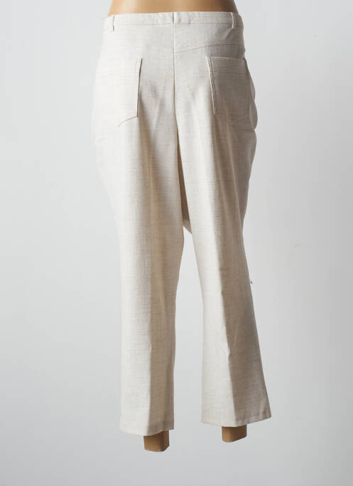 Pantacourt beige WEINBERG pour femme