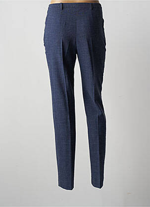 Pantalon droit stretch taille normale bleu WEINBERG femme