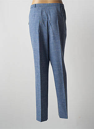 Pantalon droit stretch taille normale bleu WEINBERG femme