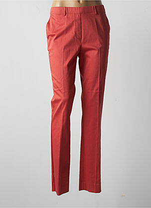 Jegging tissage popeline taille normale orange WEINBERG femme