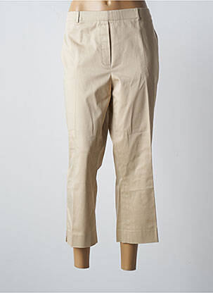 Pantacourt stretch taille normale beige WEINBERG femme