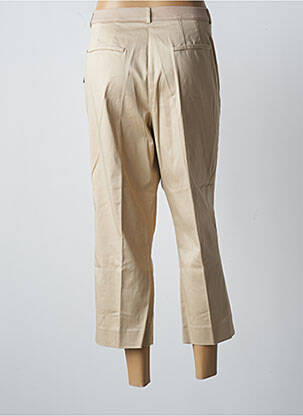 Pantacourt coupe droite taille normale beige WEINBERG femme