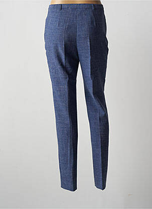 Pantalon droit taille élastique taille normale bleu WEINBERG femme