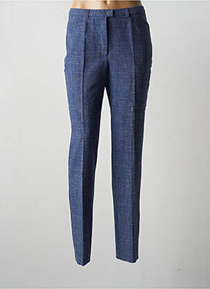 Pantalon droit bleu WEINBERG pour femme