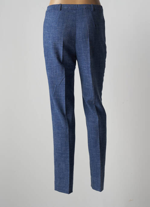 Pantalon droit bleu SOLRIEU pour femme