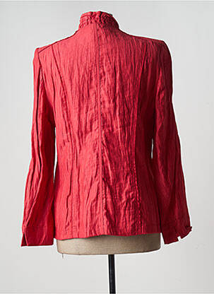 Veste casual epaulette rouge MY WAY FER femme