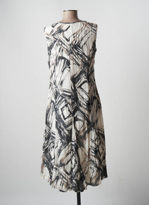 Robe mi-longue gris PAZ TORRAS pour femme