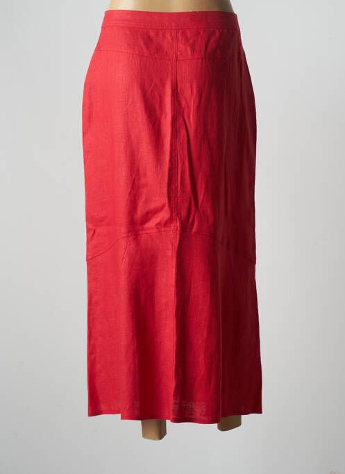 Jupe longue rouge RÉSONANCES femme