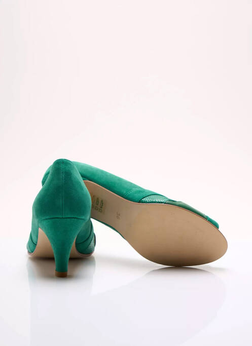Slip ons bout rond talon bas bleu BENSIMON enfant