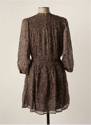 Robe courte marron SESSUN femme