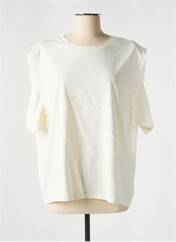 T-shirt blanc SELECTED pour femme seconde vue