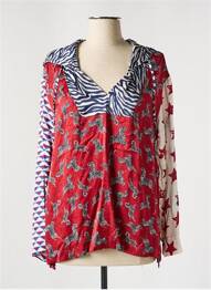 Blouse rouge SACK'S femme
