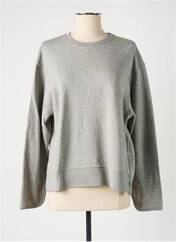 Sweat-shirt gris THEORY pour femme seconde vue