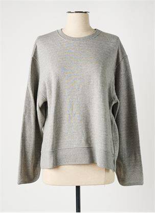 Sweat-shirt gris THEORY pour femme