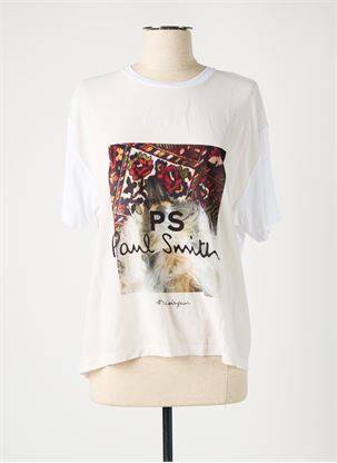 T-shirt blanc PAUL SMITH femme