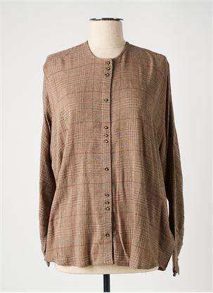 Chemisier marron SESSUN femme