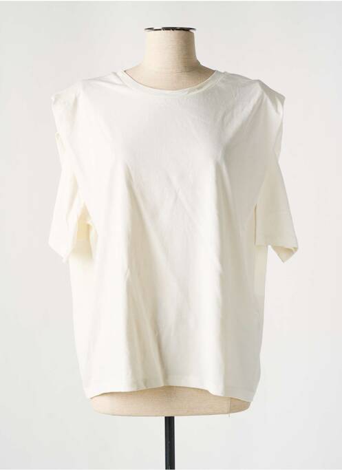 T-shirt blanc SELECTED pour femme