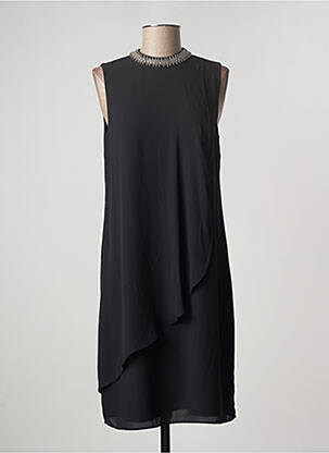 Robe mi-longue noir S.OLIVER pour femme