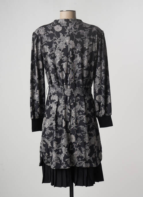 Robe mi-longue noir K-DESIGN pour femme