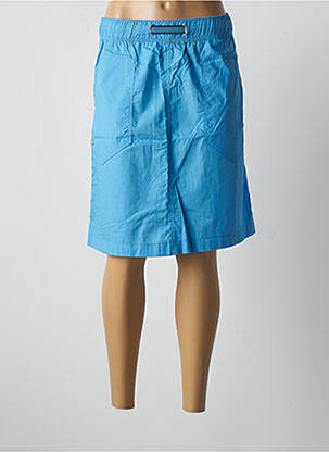 Jupe mi-longue coupe évasée bleu STREET ONE femme