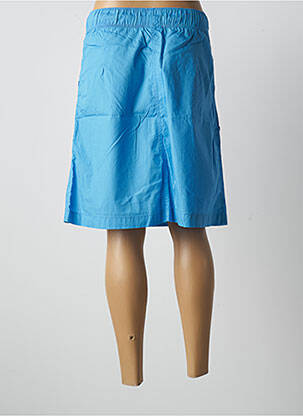 Jupe mi-longue coupe évasée bleu STREET ONE femme