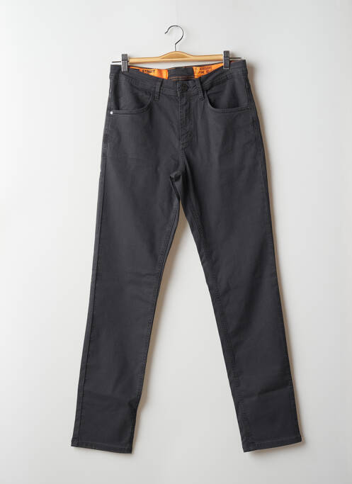 Pantalon slim stretch taille normale gris STREET ONE homme