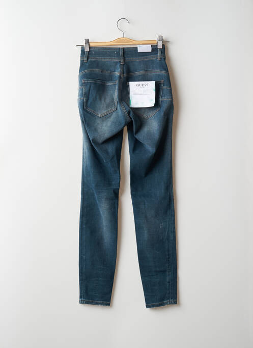 Jeans coupe slim bleu GUESS pour femme