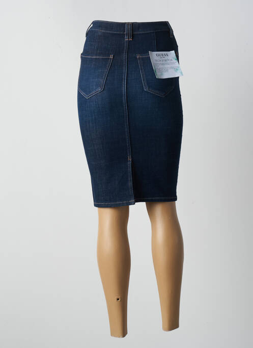 Jupe mi-longue bleu GUESS pour femme