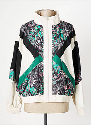 Blouson effet matière satinée beige KAPORAL femme
