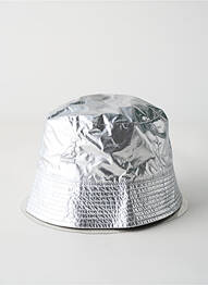 Chapeau forme bob gris KANGOL unisexe