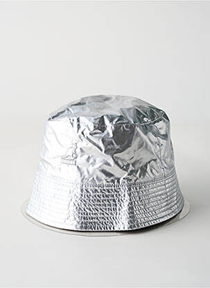 Chapeau forme bob gris KANGOL unisexe