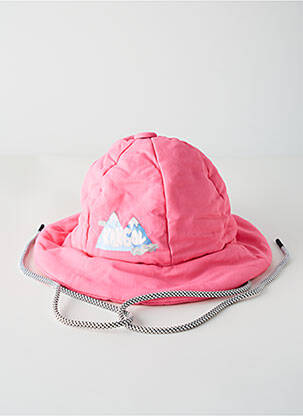 Bonnet empiècements rose KANGOL unisexe