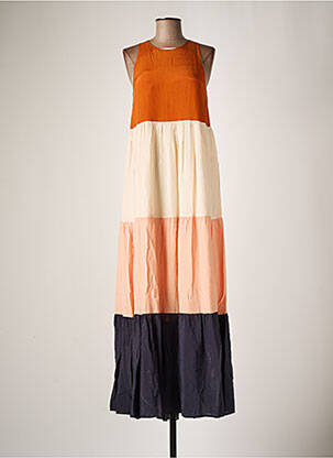 Robe longue orange ESSENTIEL ANTWERP pour femme
