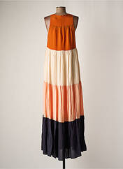 Robe longue orange ESSENTIEL ANTWERP pour femme seconde vue