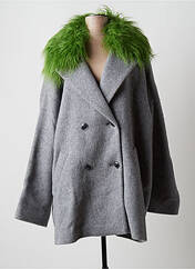 Manteau long gris ESSENTIEL ANTWERP pour femme seconde vue