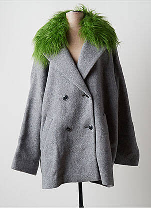 Manteau long gris ESSENTIEL ANTWERP pour femme