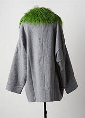 Manteau long gris ESSENTIEL ANTWERP pour femme seconde vue