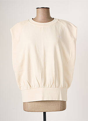 Sweat-shirt beige ESSENTIEL ANTWERP pour femme