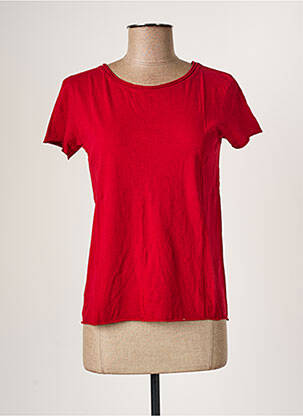 T-shirt rouge AMERICAN VINTAGE pour femme