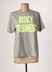 T-shirt gris ESSENTIEL ANTWERP pour femme seconde vue